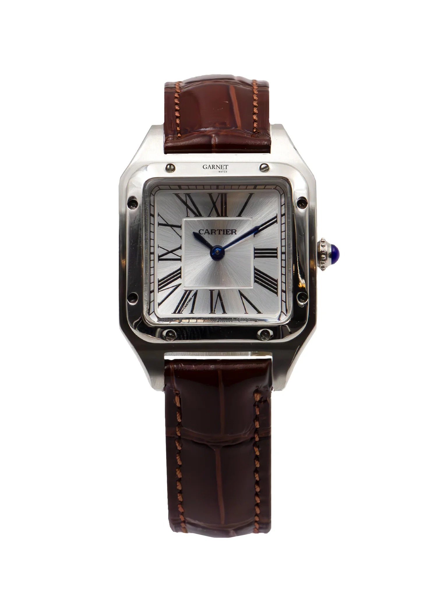 ساعت کارتیه زنانه اسمال سانتوز دومنت استیل Cartier Santos Dumont